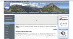 Desktop Screenshot of dunajec.net